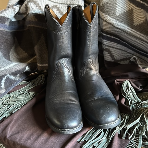 Ariat All Day Cushioning mens boots. 11.5 D. Black . Leather upper - Picture 3 of 12